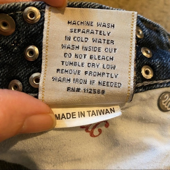 MISS ME Women Embellished Waist Pockets Blue Jean Size 26 - Picture 9 of 9